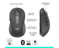 LOGITECH Signature M650 L Wireless Mouse Grafitowa - 713345 - zdjęcie 10